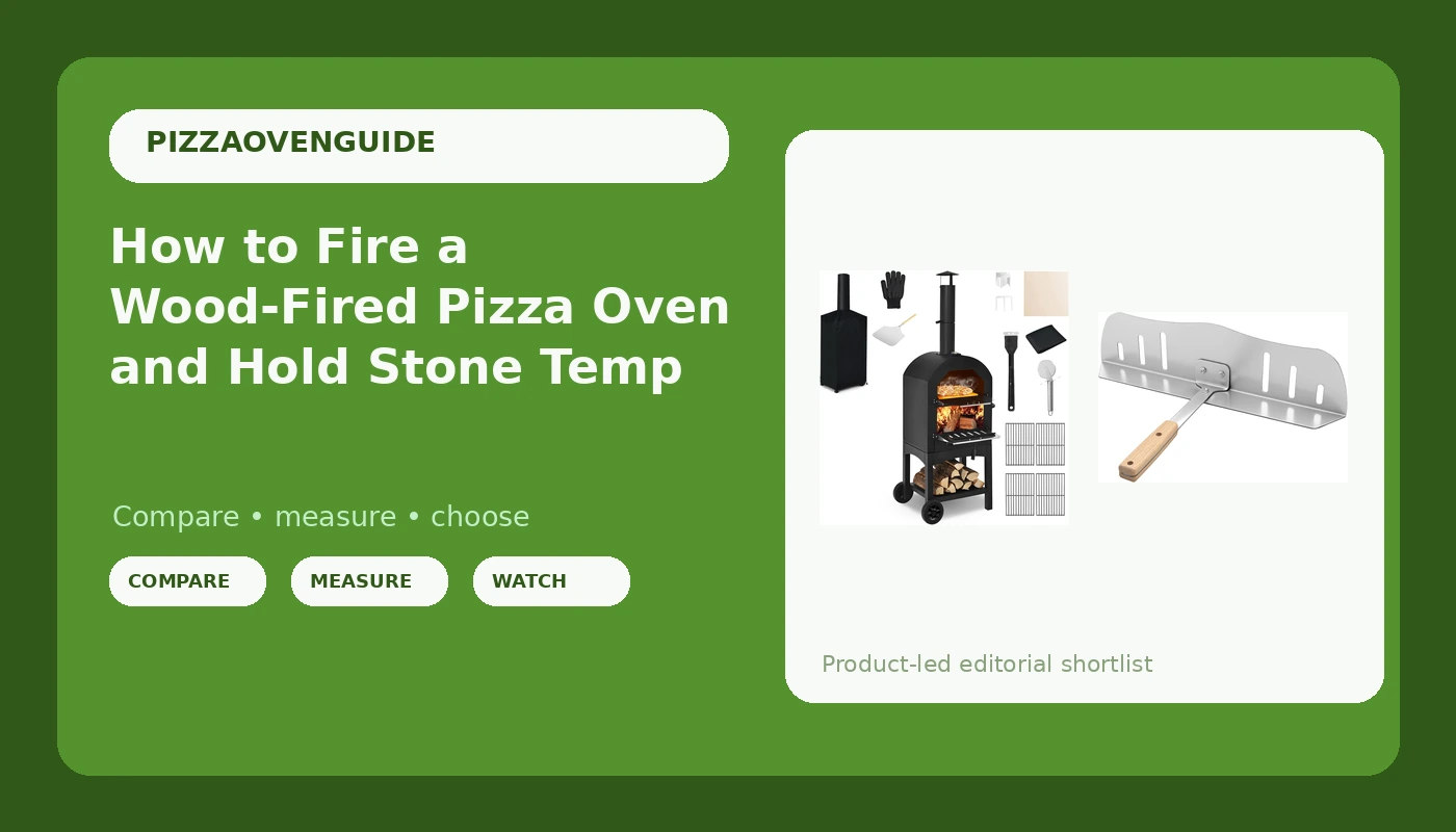 How to Fire a Wood-Fired Pizza Oven and Hold Stone Temp