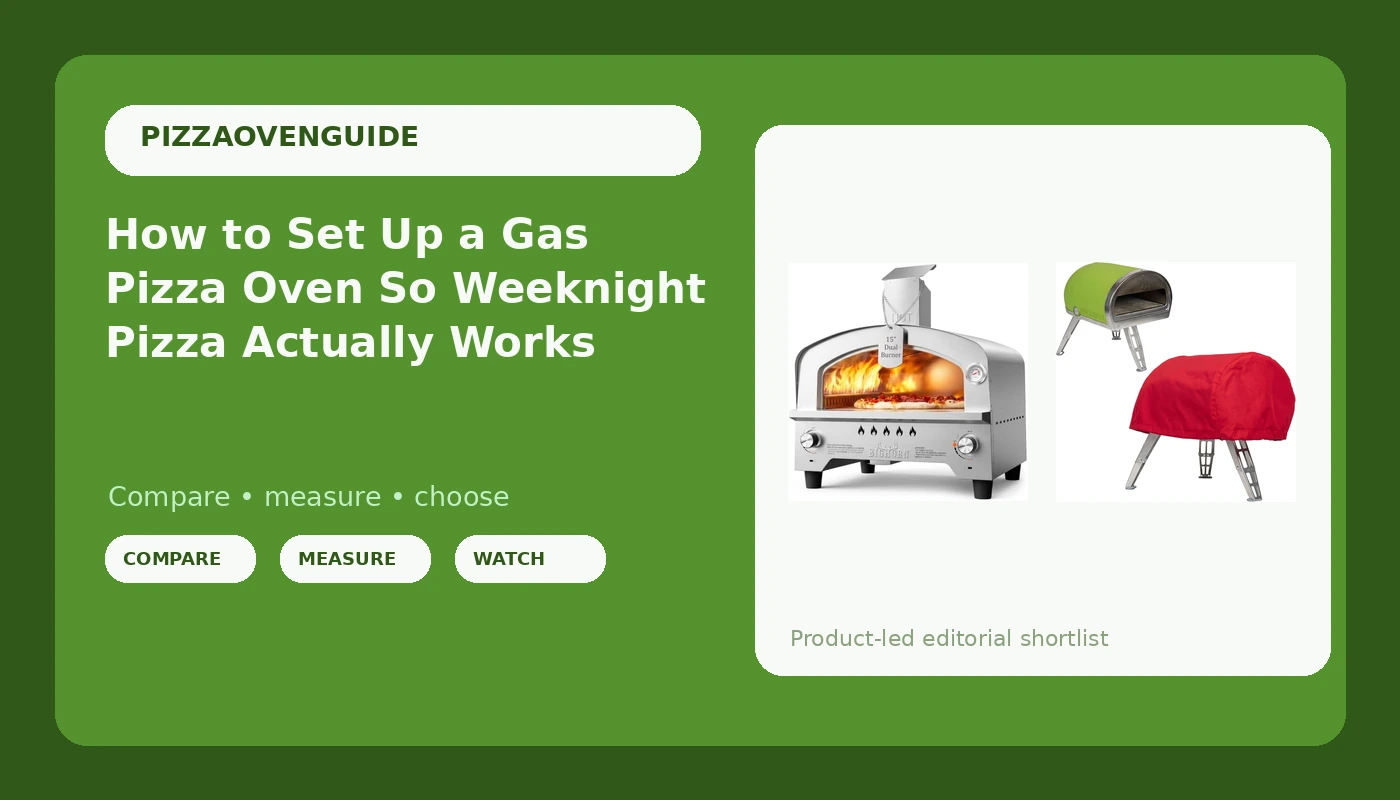 How to Set Up a Gas Pizza Oven So Weeknight Pizza Actually Works
