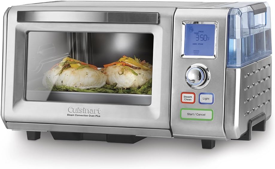 Cuisinart Convection, Stainless Steel Steam & Convection Oven, 20x15 (Renewed)