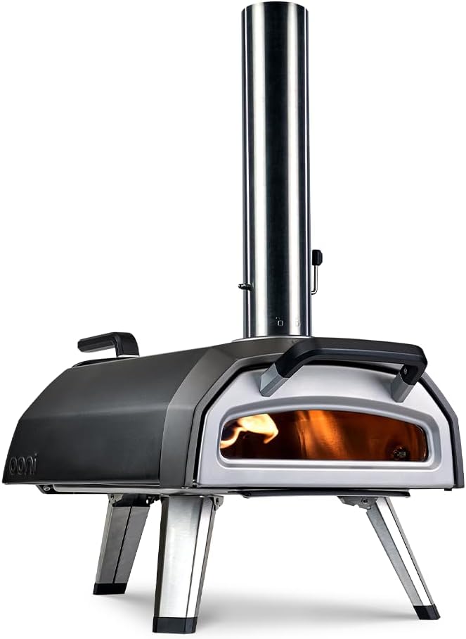 Ooni Karu 2 Multi-Fuel Outdoor Pizza Oven - Wood and Gas Outdoor Pizza Oven w...